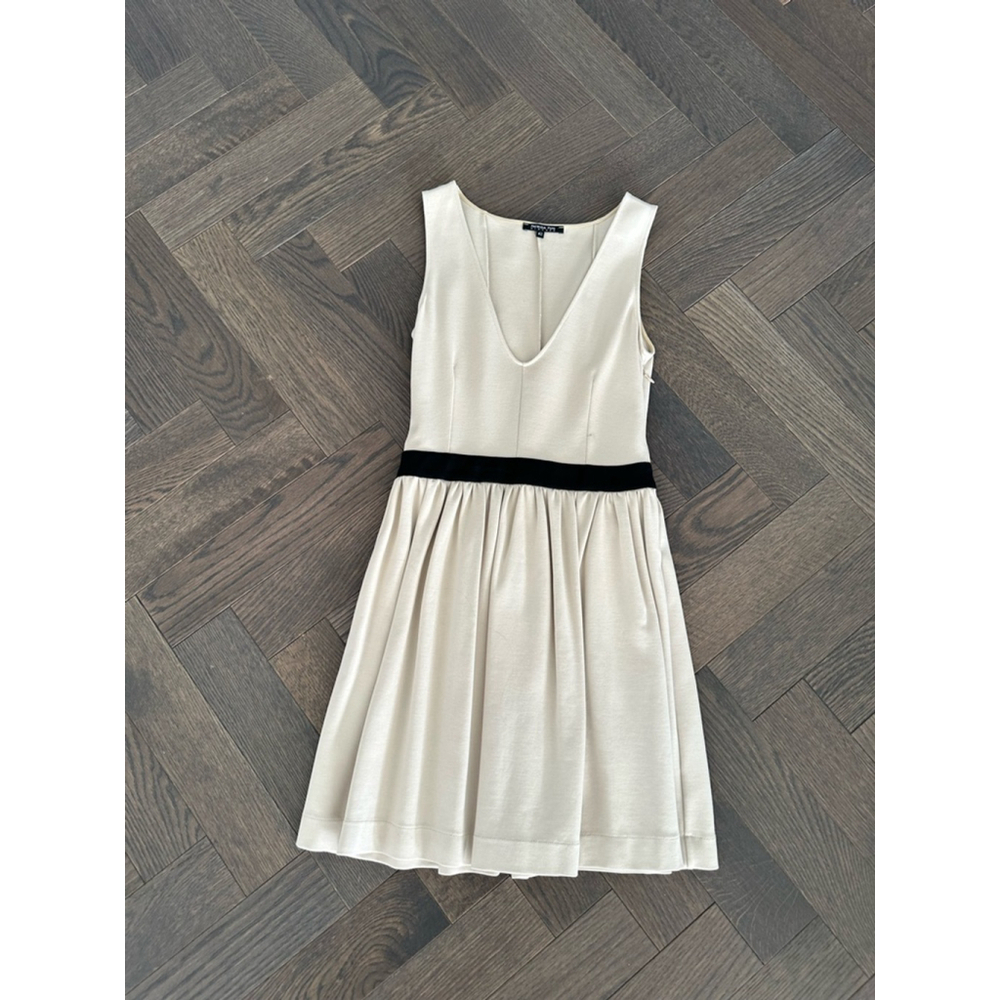 Women's Patrizia Pepe Dress Size M Beige & Black